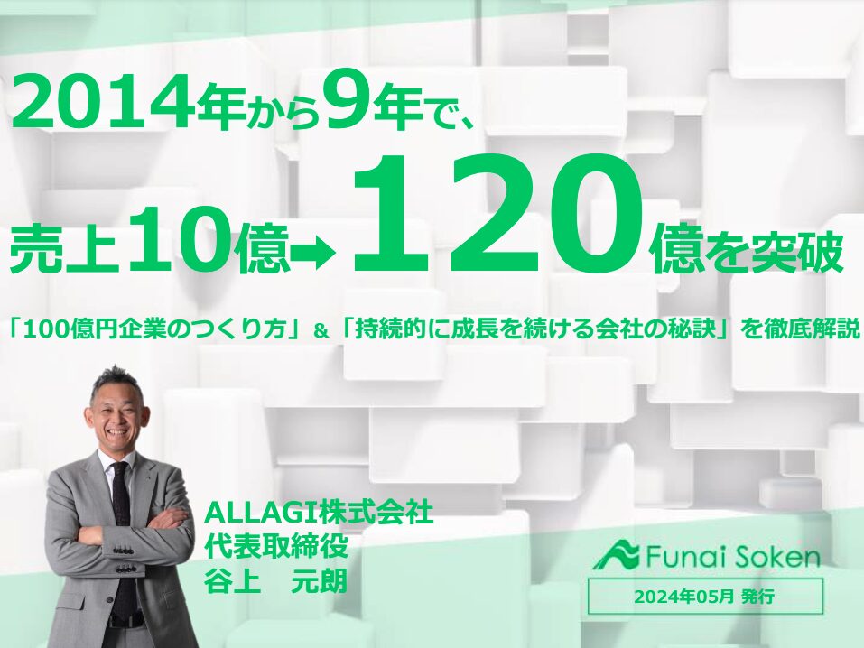 【住宅不動産会社向け】2014年から9年で、売上10億円→120億円を突破！