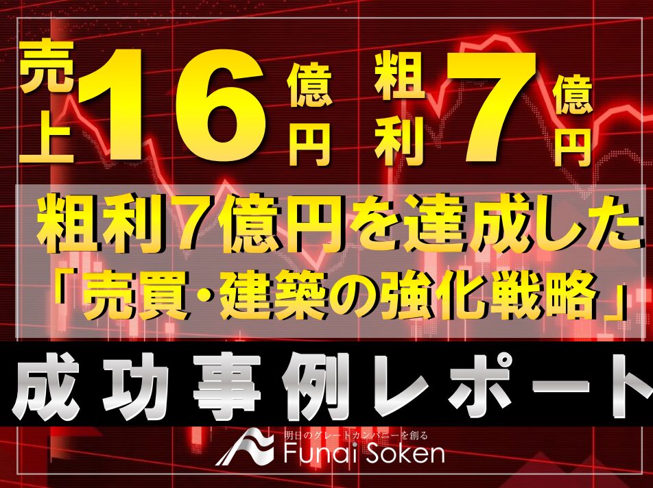 【成功事例】地方のスゴイ不動産会社売上16億粗利7億円を達成